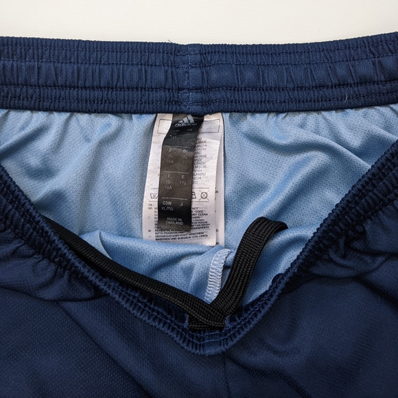 Adidas gold stripes navy active shorts, boy's 15-16 years - Picture 3 of 4